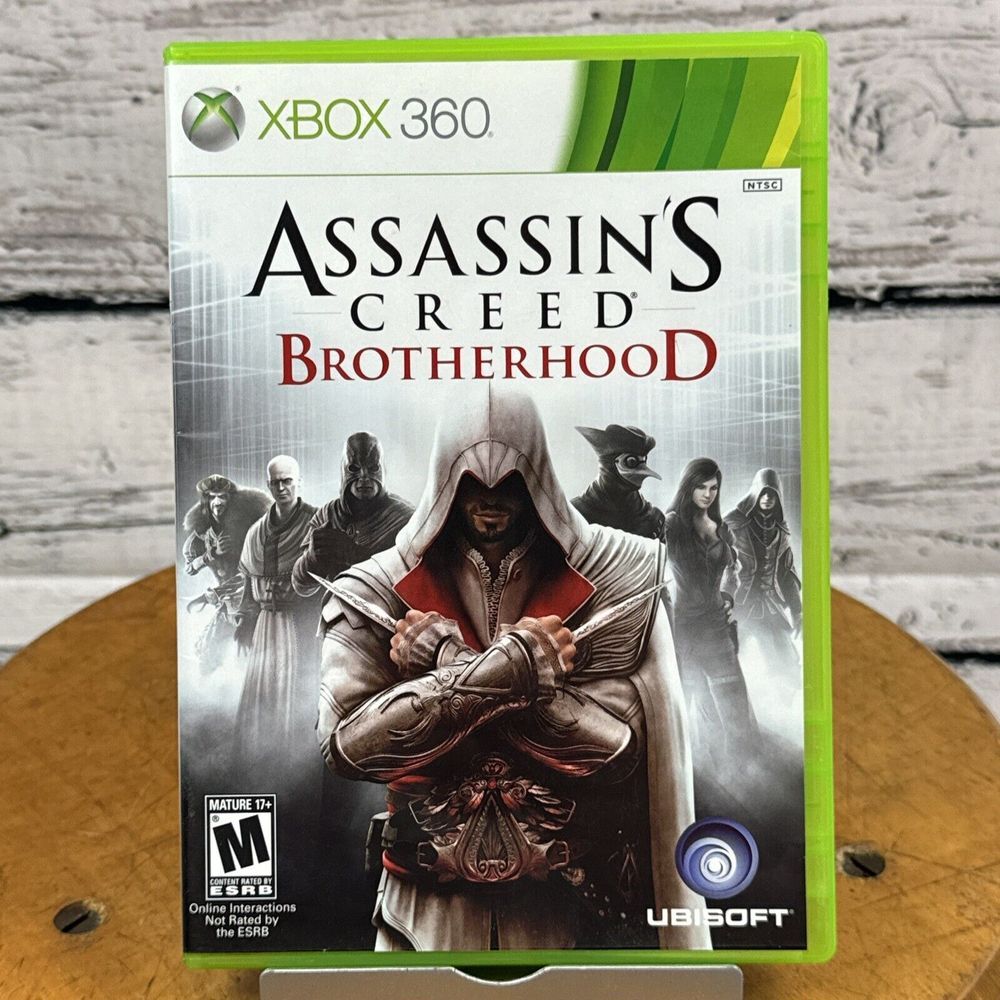 Assassin's Creed: Brotherhood [2010] Xbox 360 Video Game Mature Ubisoft‎ Action